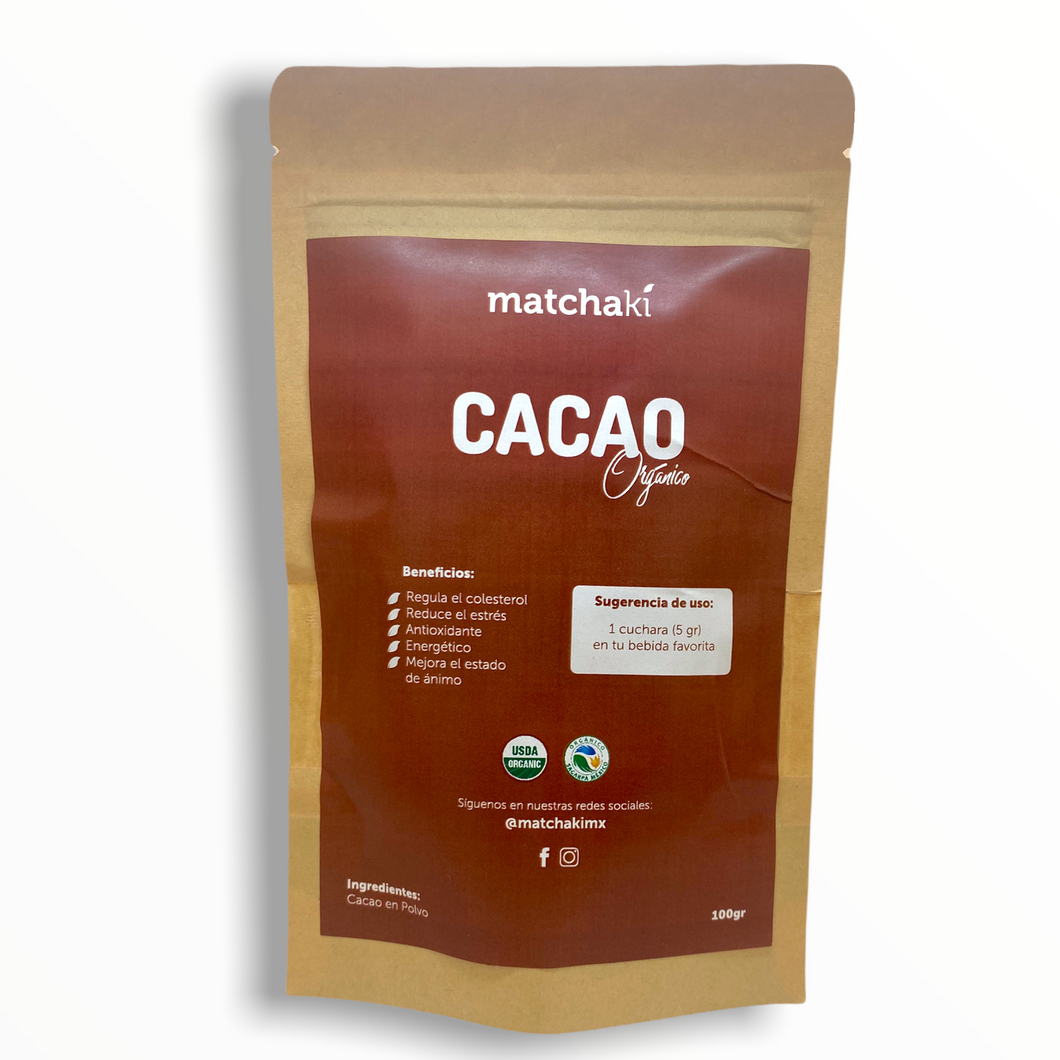 cacao en polvo orgánico